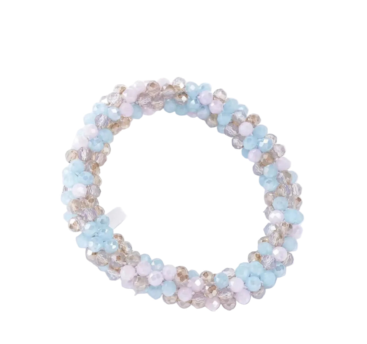 Crystal Rhinestone Hair Scrunchie