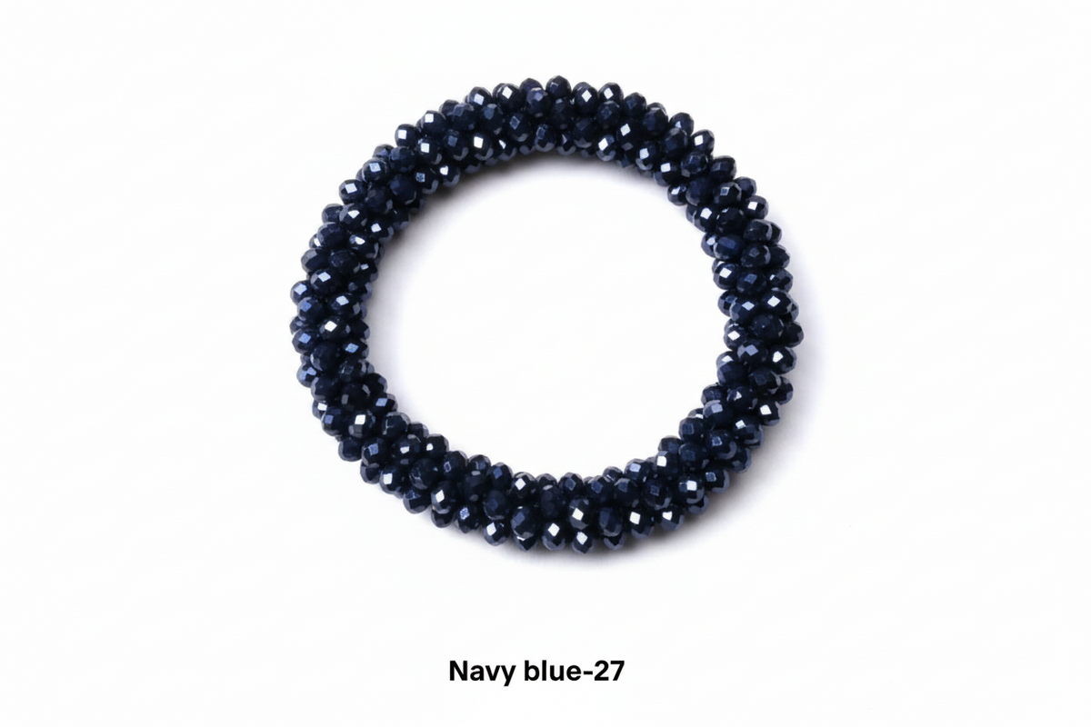 Crystal Rhinestone Hair Scrunchie