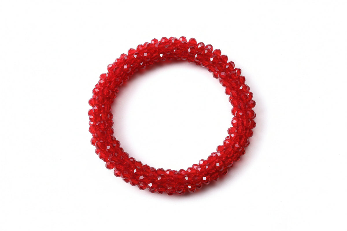 Crystal Rhinestone Hair Scrunchie