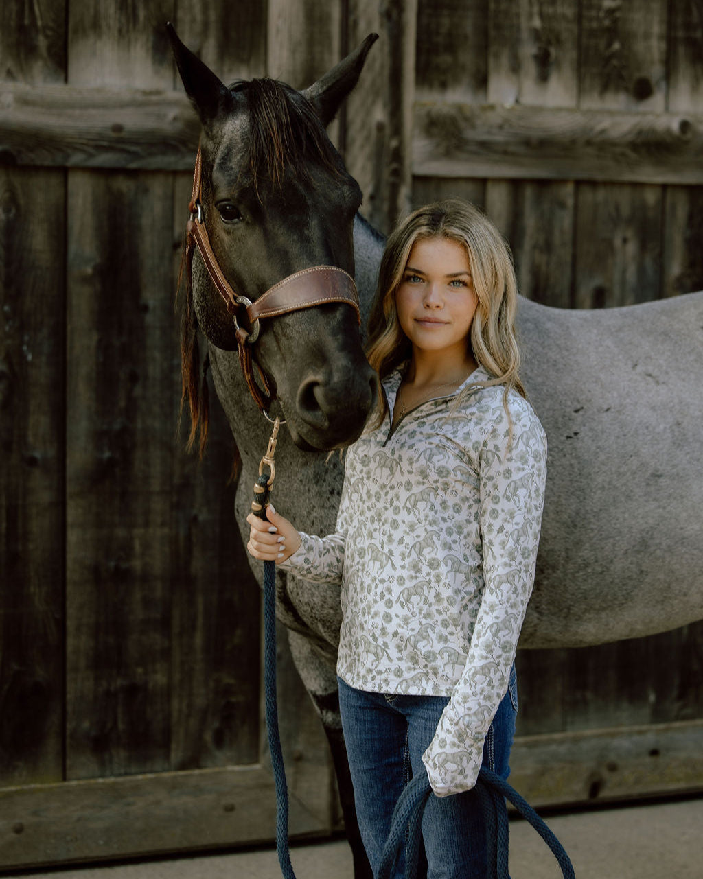 D. D. Connection Collection EVERGREEN Long Sleeved Training Shirt