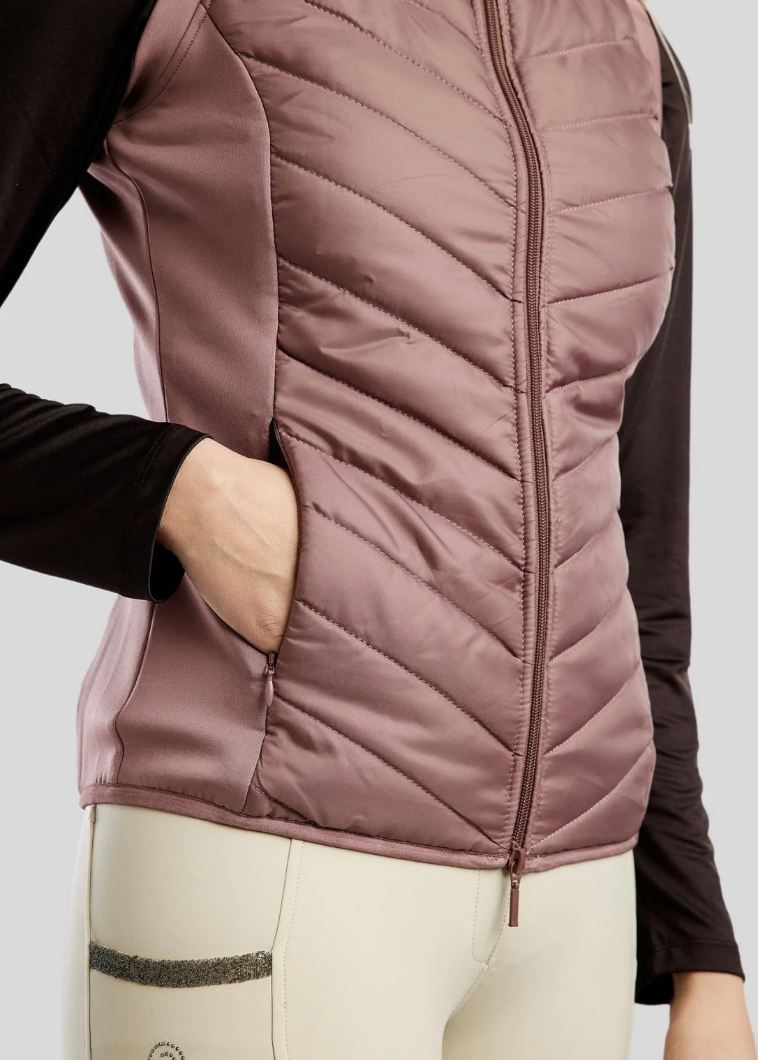 Montar MoEliza Hybrid Bodywarmer w/detachable hood