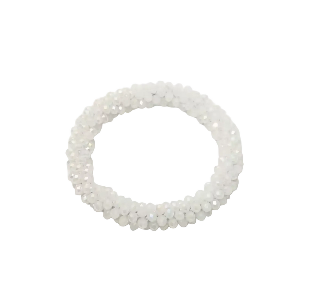 Crystal Rhinestone Hair Scrunchie