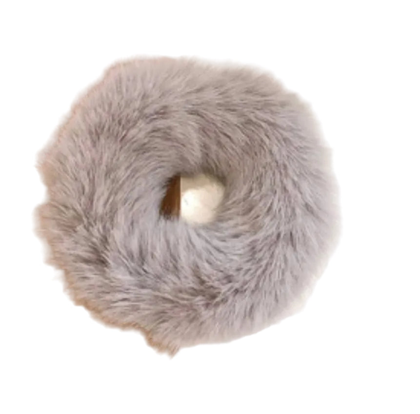 Faux Fur Hair Scrunchies