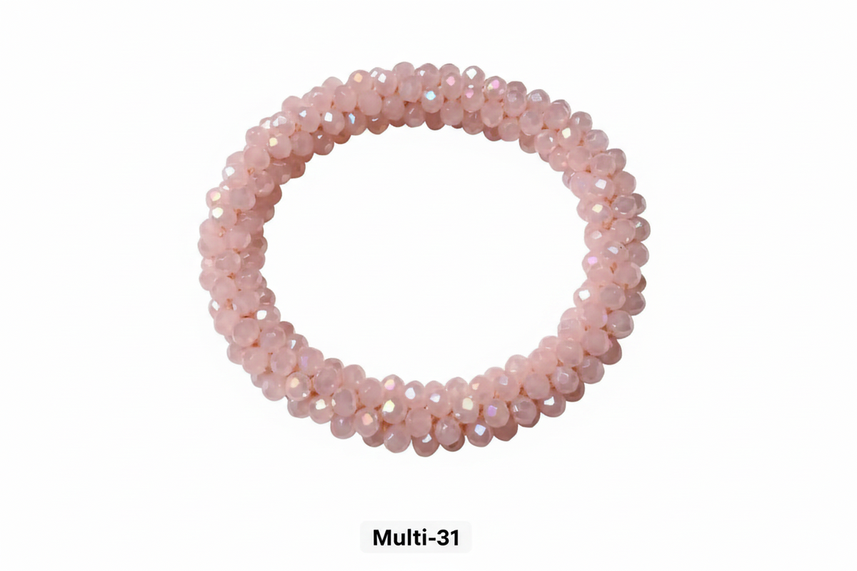 Crystal Rhinestone Hair Scrunchie