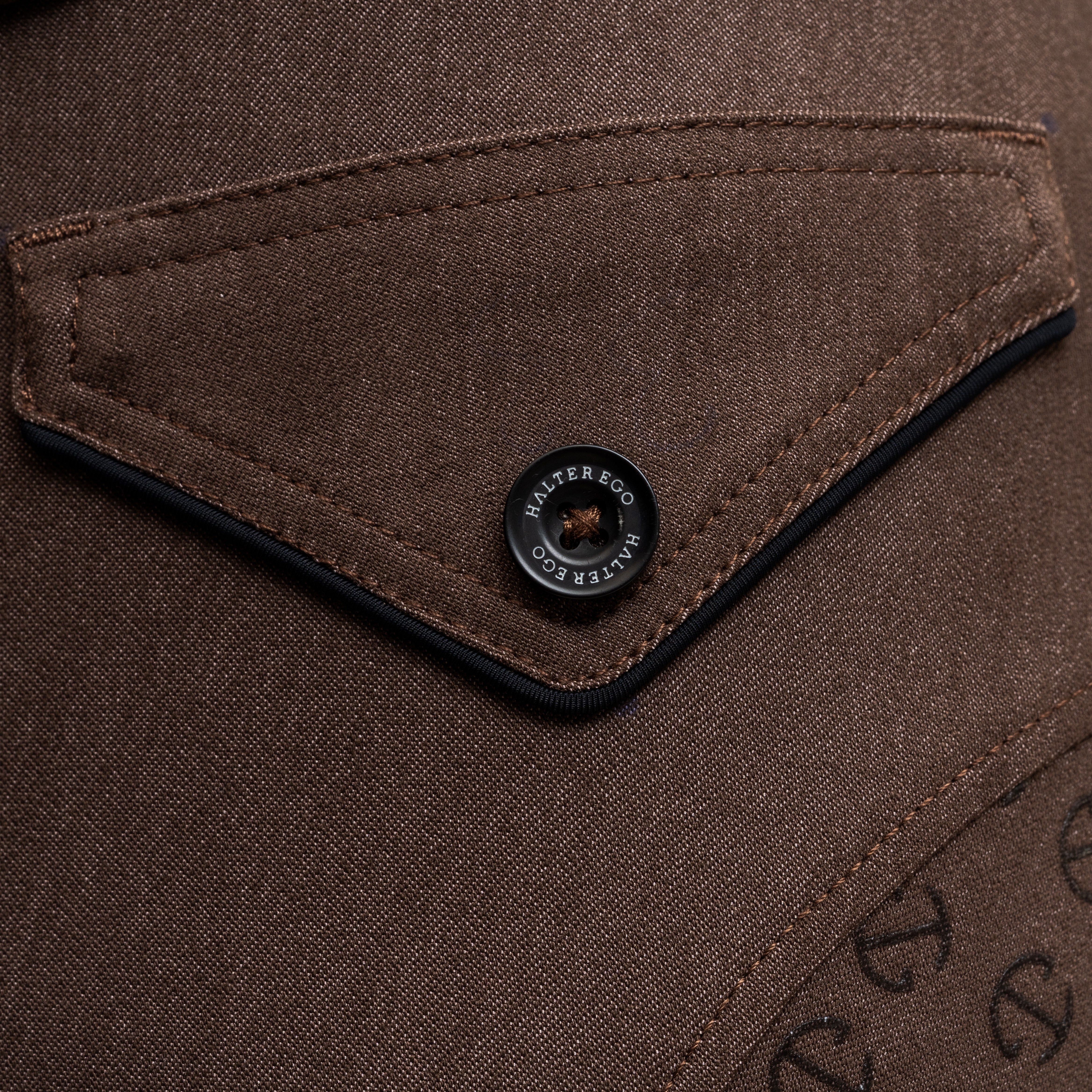 Evolution Heritage Denim Full Seat Breeches - Brown