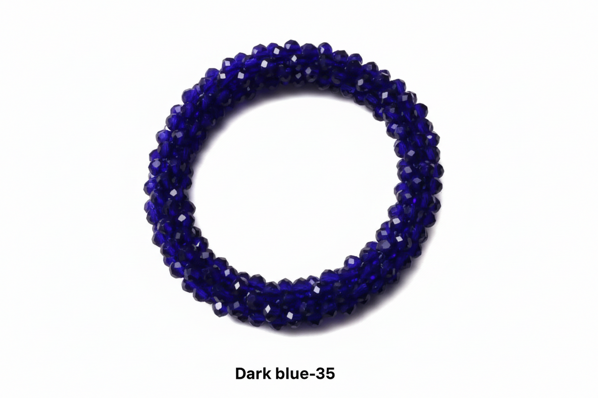 Crystal Rhinestone Hair Scrunchie