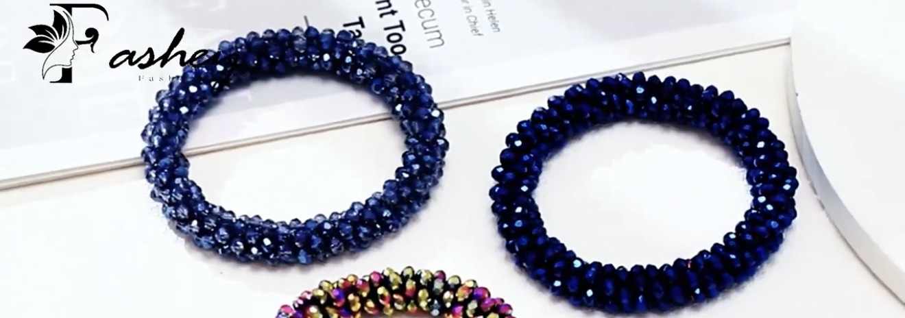 Crystal Rhinestone Hair Scrunchy