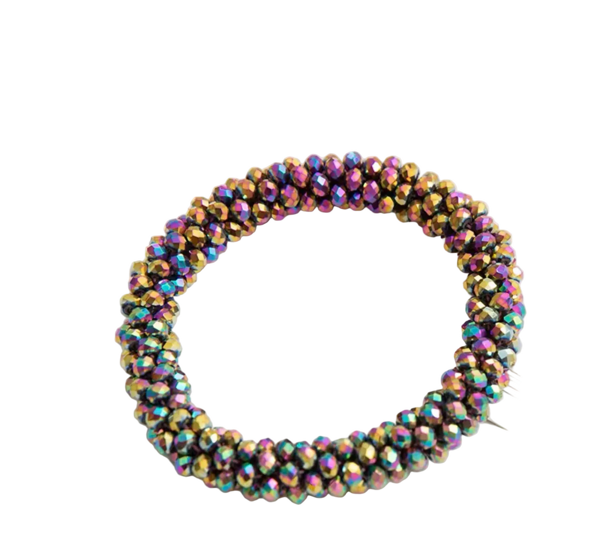 Crystal Rhinestone Hair Scrunchie