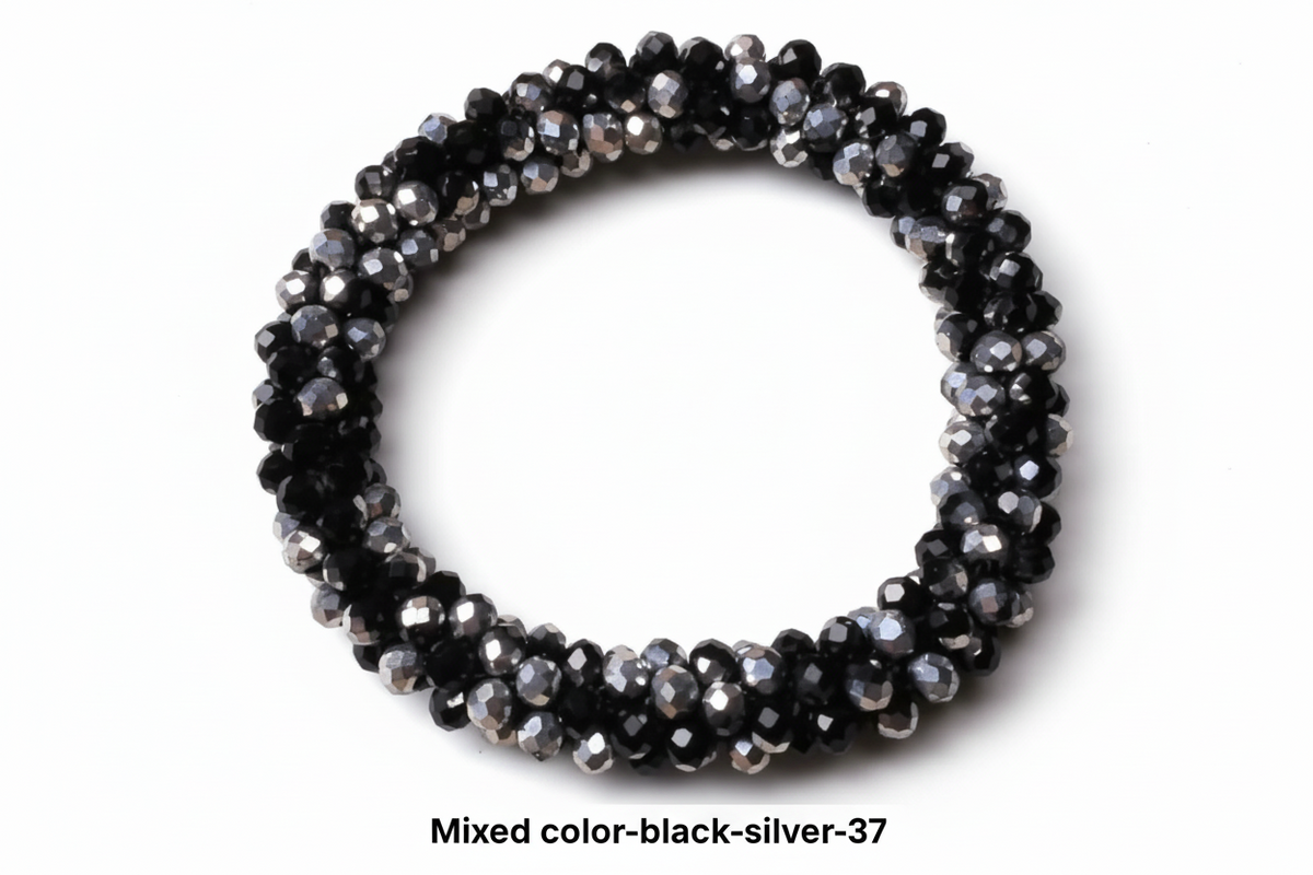 Crystal Rhinestone Hair Scrunchie