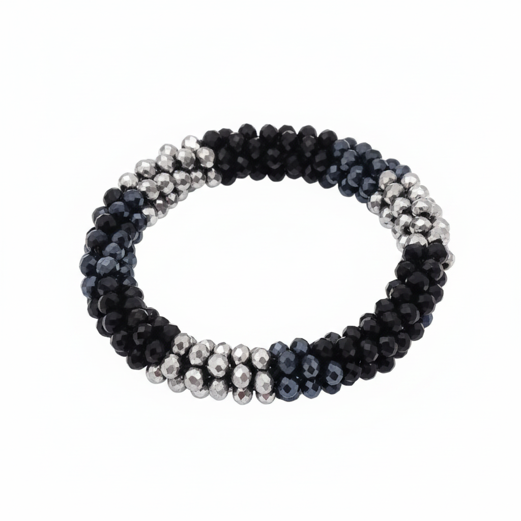 rhinestone multi colour black, navy an silver