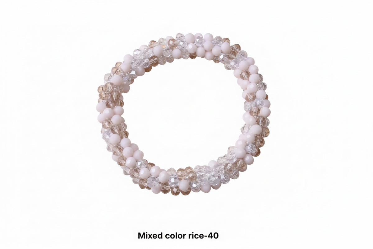 Crystal Rhinestone Hair Scrunchie