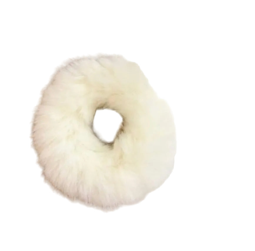 Faux Fur Hair Scrunchies