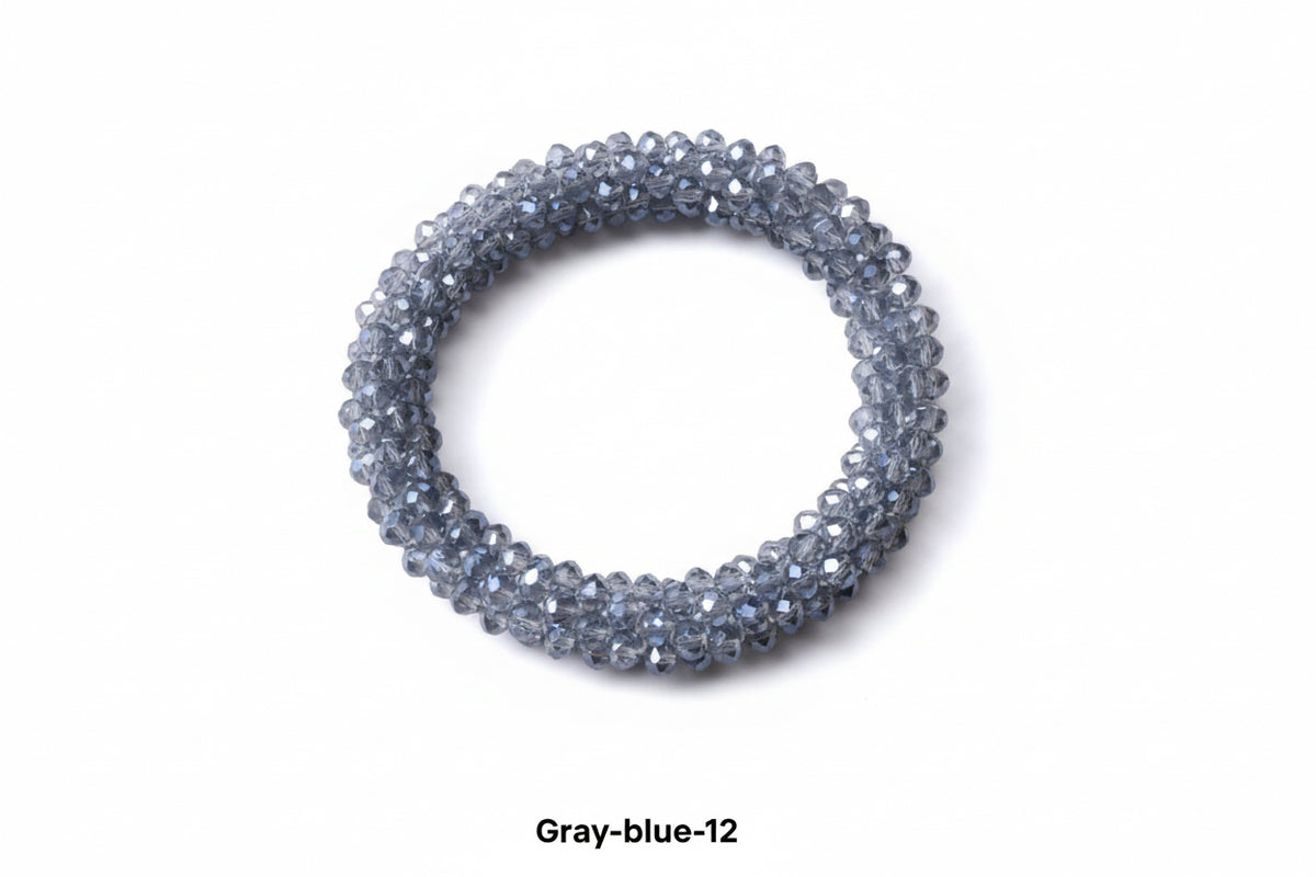 Crystal Rhinestone Hair Scrunchie