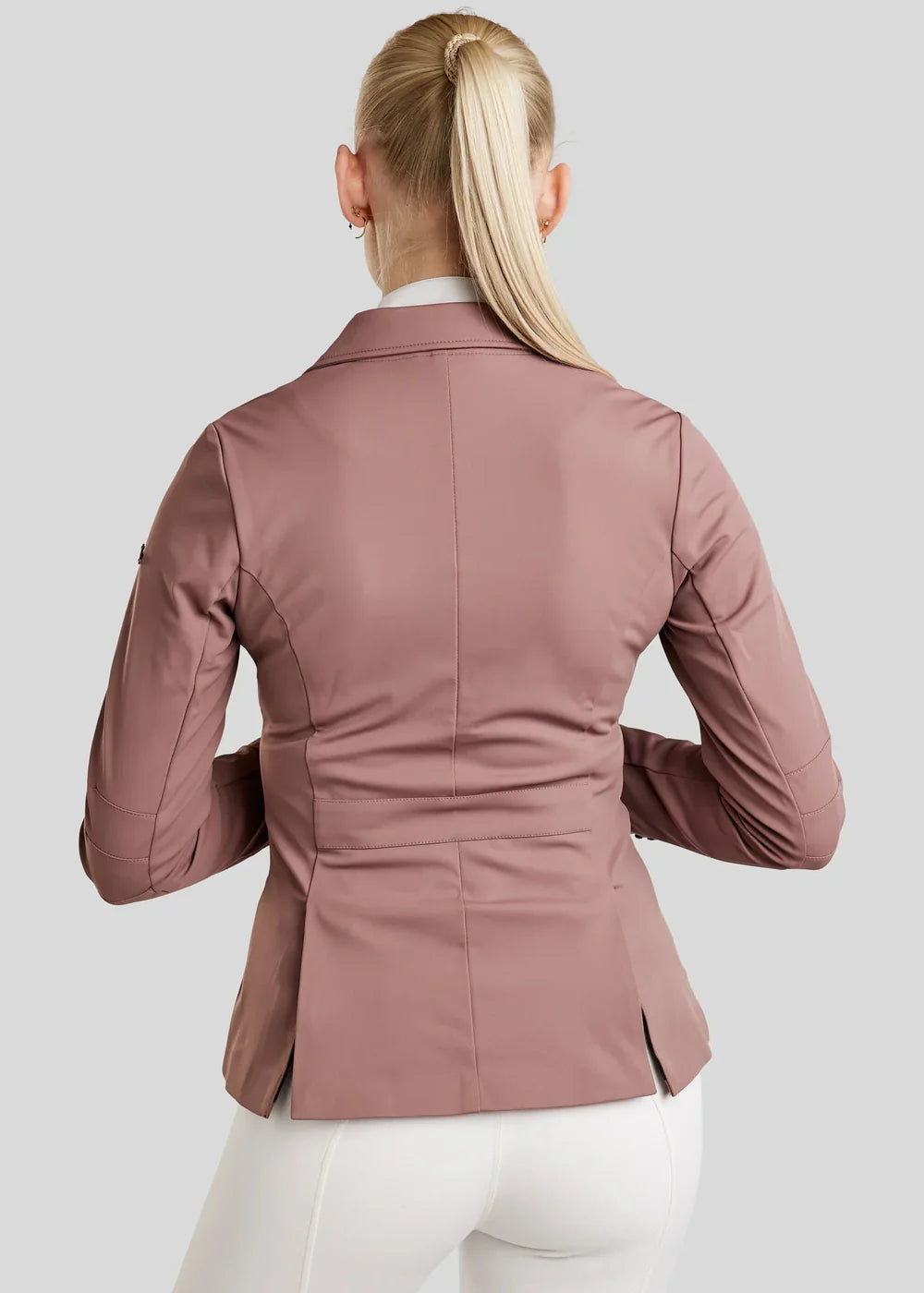 MOGLORIA COMPETITION JACKET W. GUN METAL CAVIAR TAPE - DUSTY ROSE