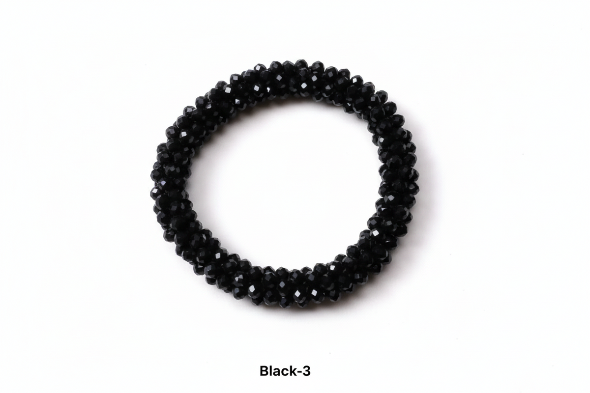 Crystal Rhinestone Hair Scrunchie