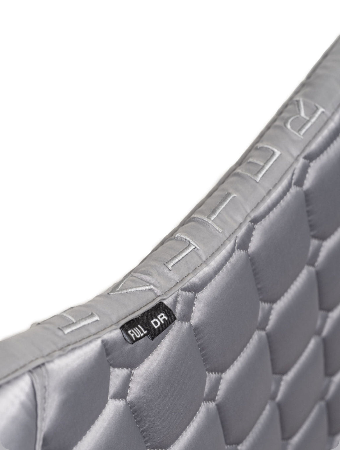 Halter Ego Satin Classic Dressage Saddle Pad - Platinum