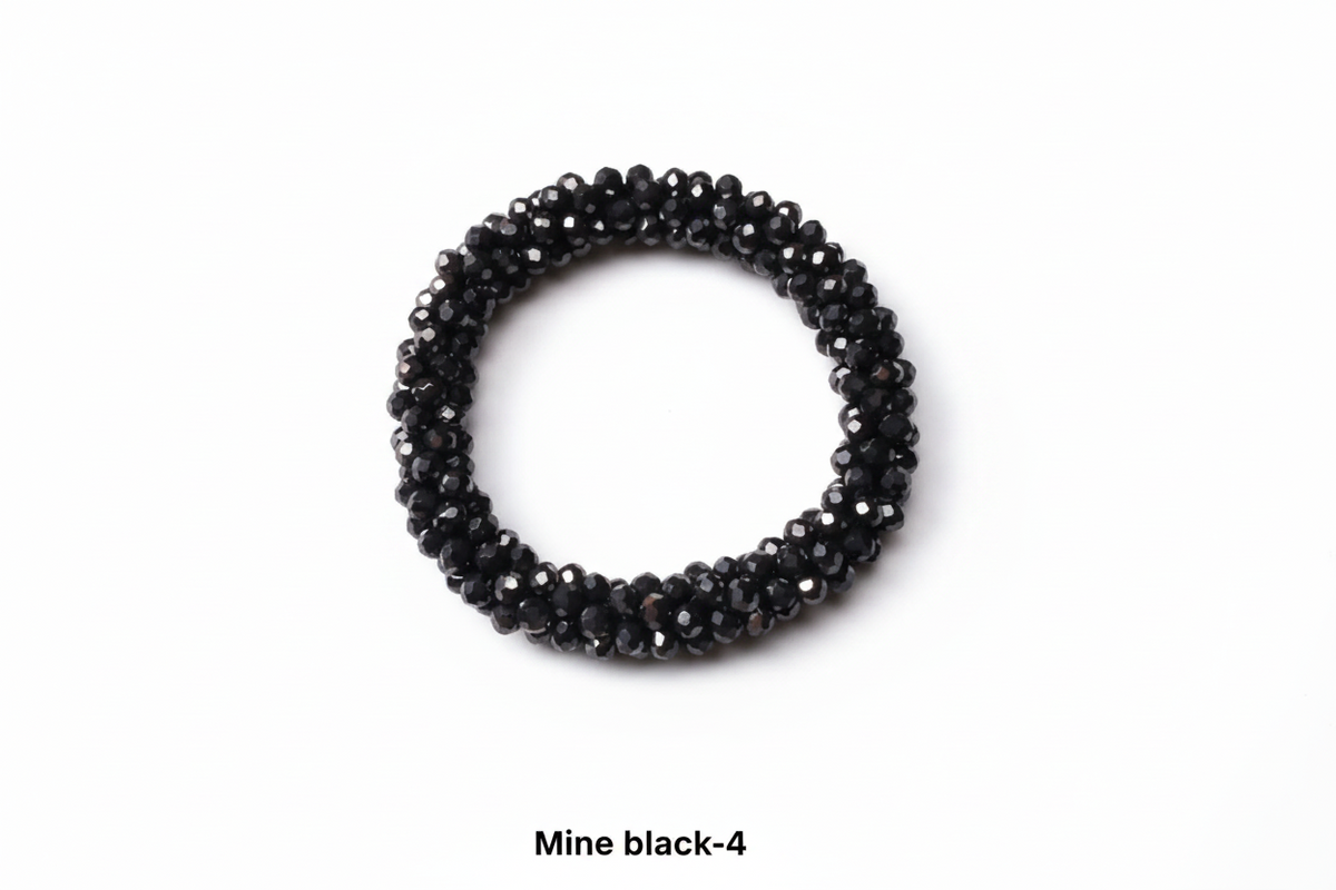 Crystal Rhinestone Hair Scrunchie
