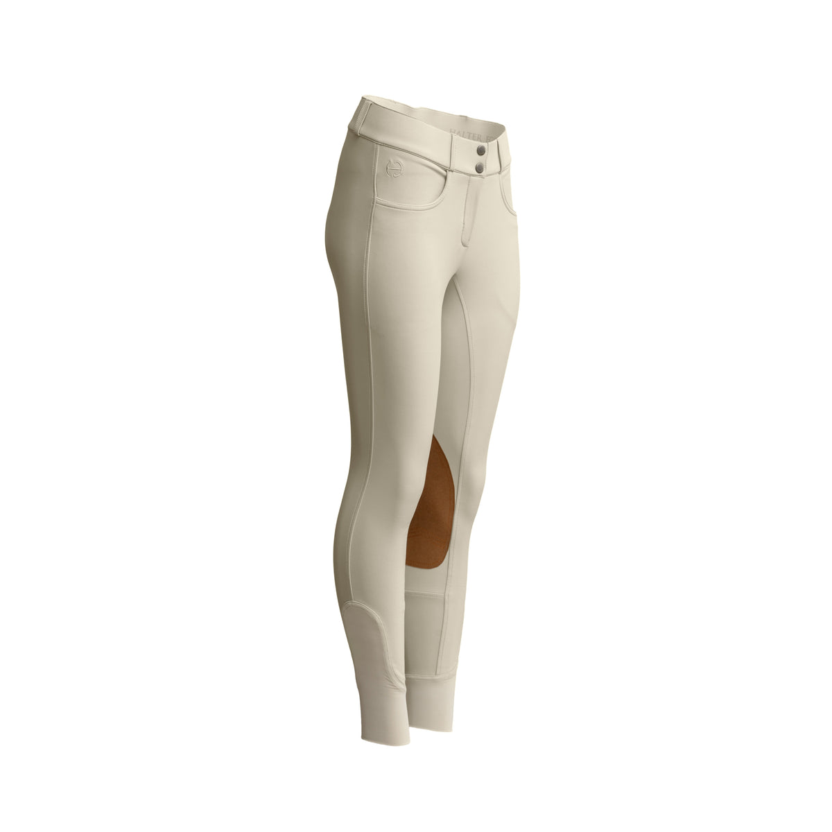 Evolution Hampton Clarino Knee Patch Breeches - Hunter Tan