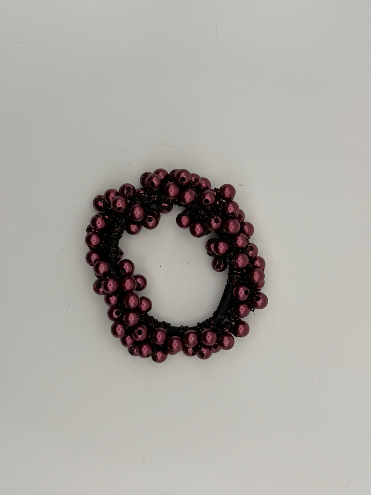 Beaded Pearl Hair Tie Scrunchies