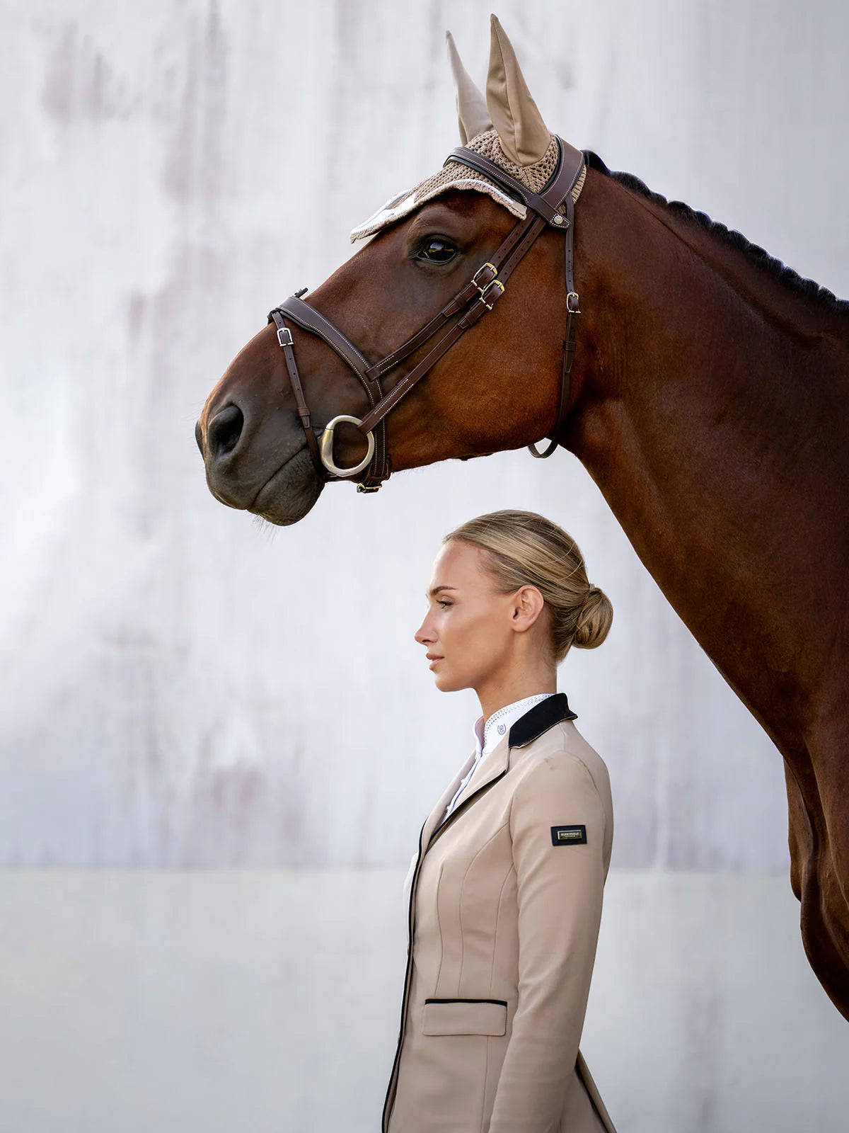 Equestrian Stockholm Classic Show Jacket - Sand