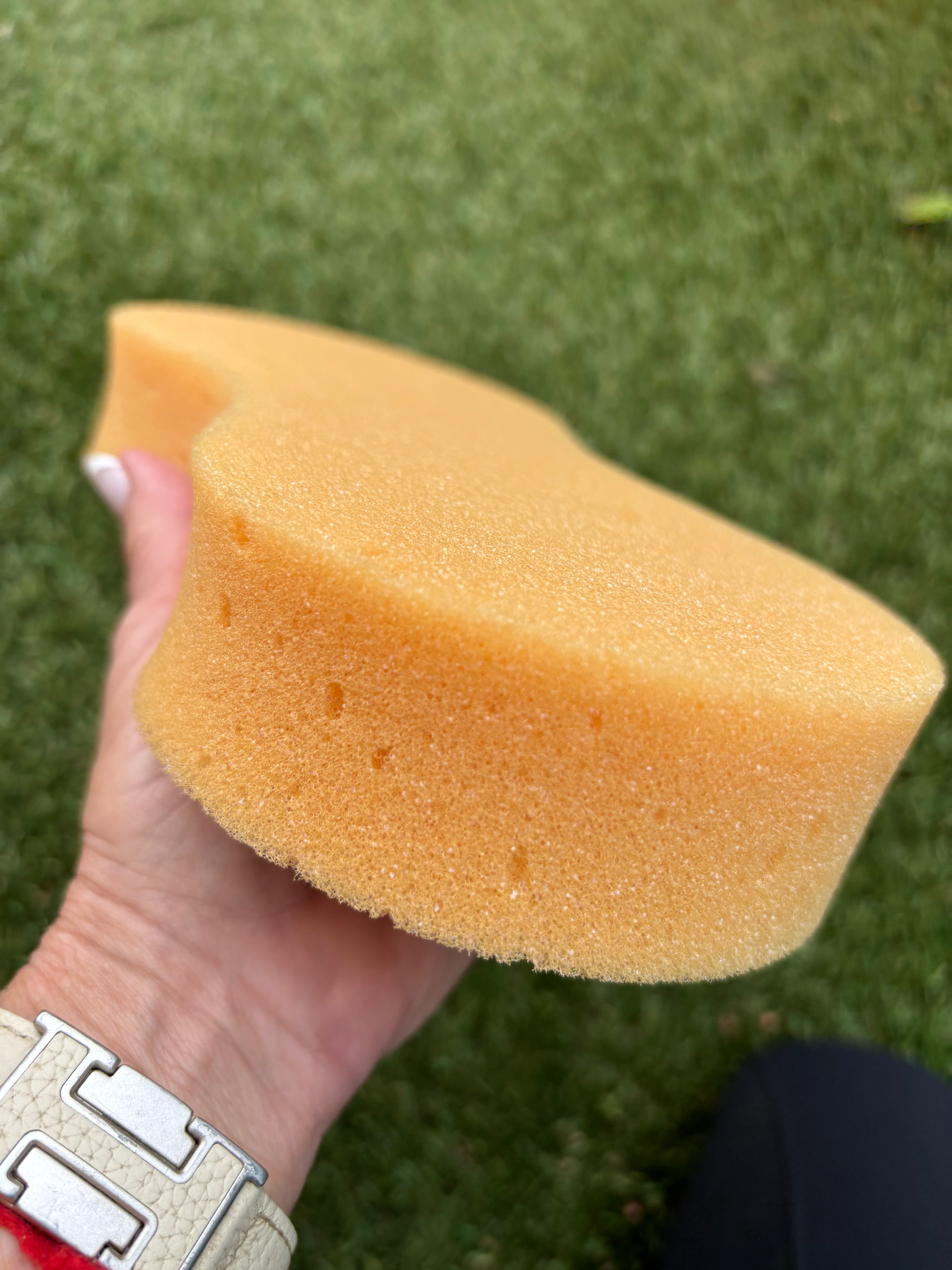 Combo Natural Horse Shampoo Sicilian Tangerine 32oz plus Essential Oil Coat Conditioner Peach and Honey 16oz with Sponge applicator