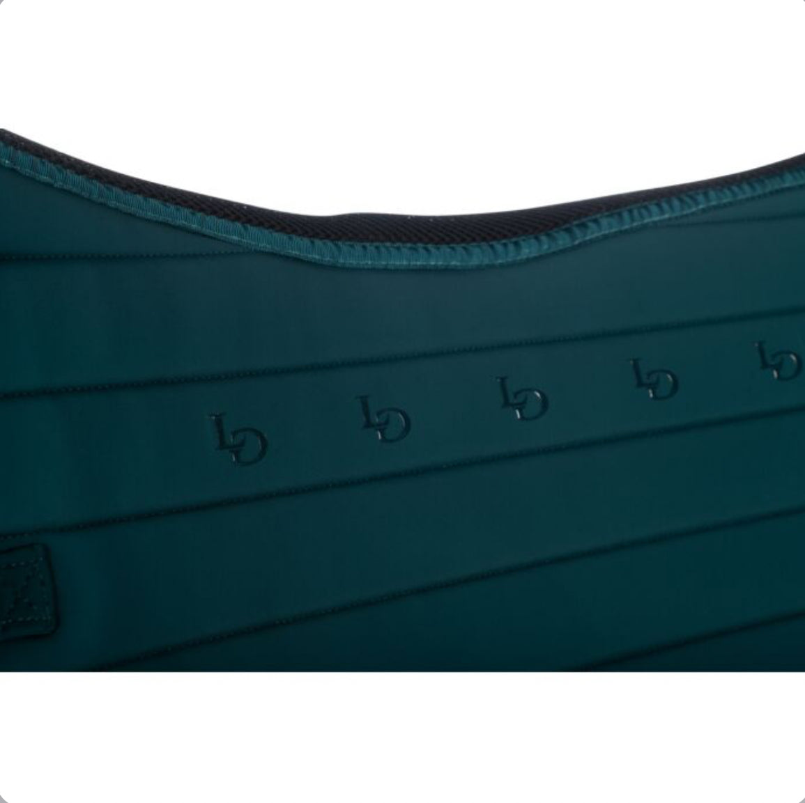 HKM Saddle cloth -Livigno Elegance-Deep Green Dressage Full