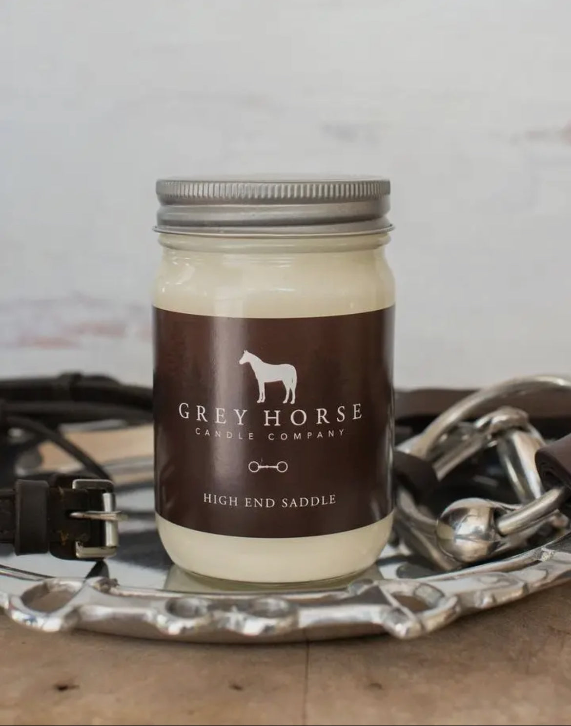 High End Saddle Soy Candle