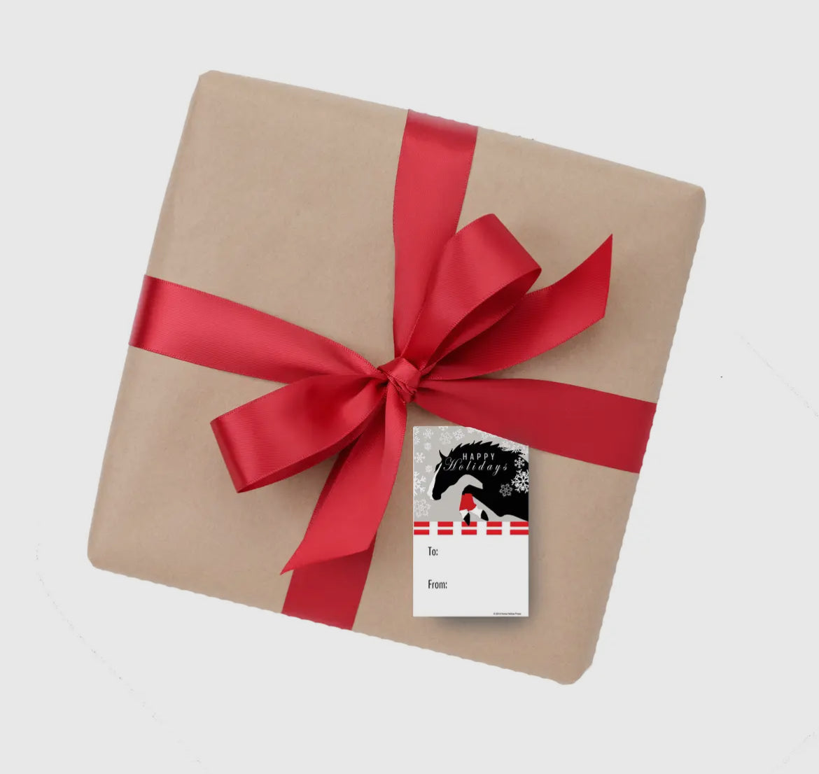 Gift Tags - Jumper Horse in Snow