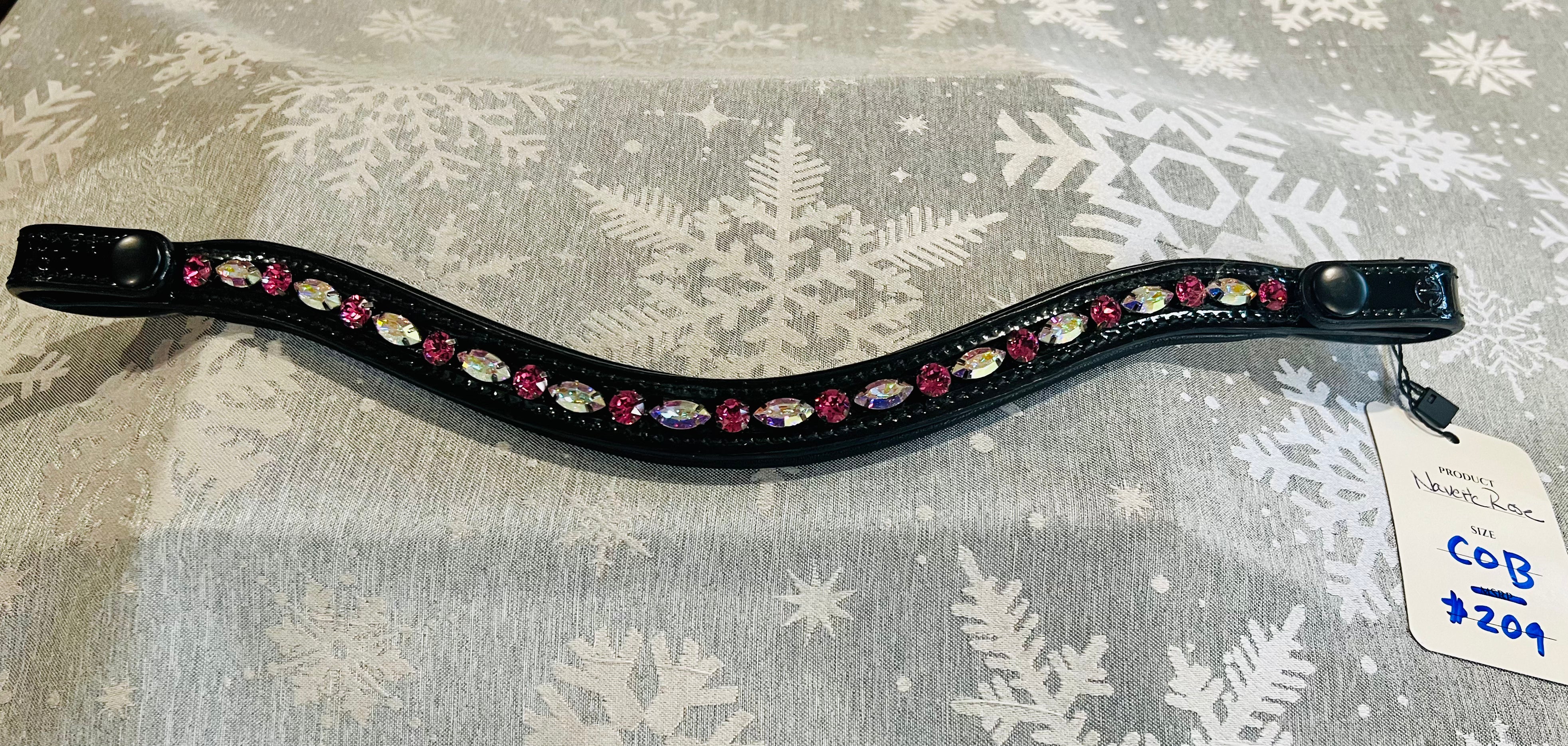 Halter Ego Nanette AB & Rose Browband - Cob