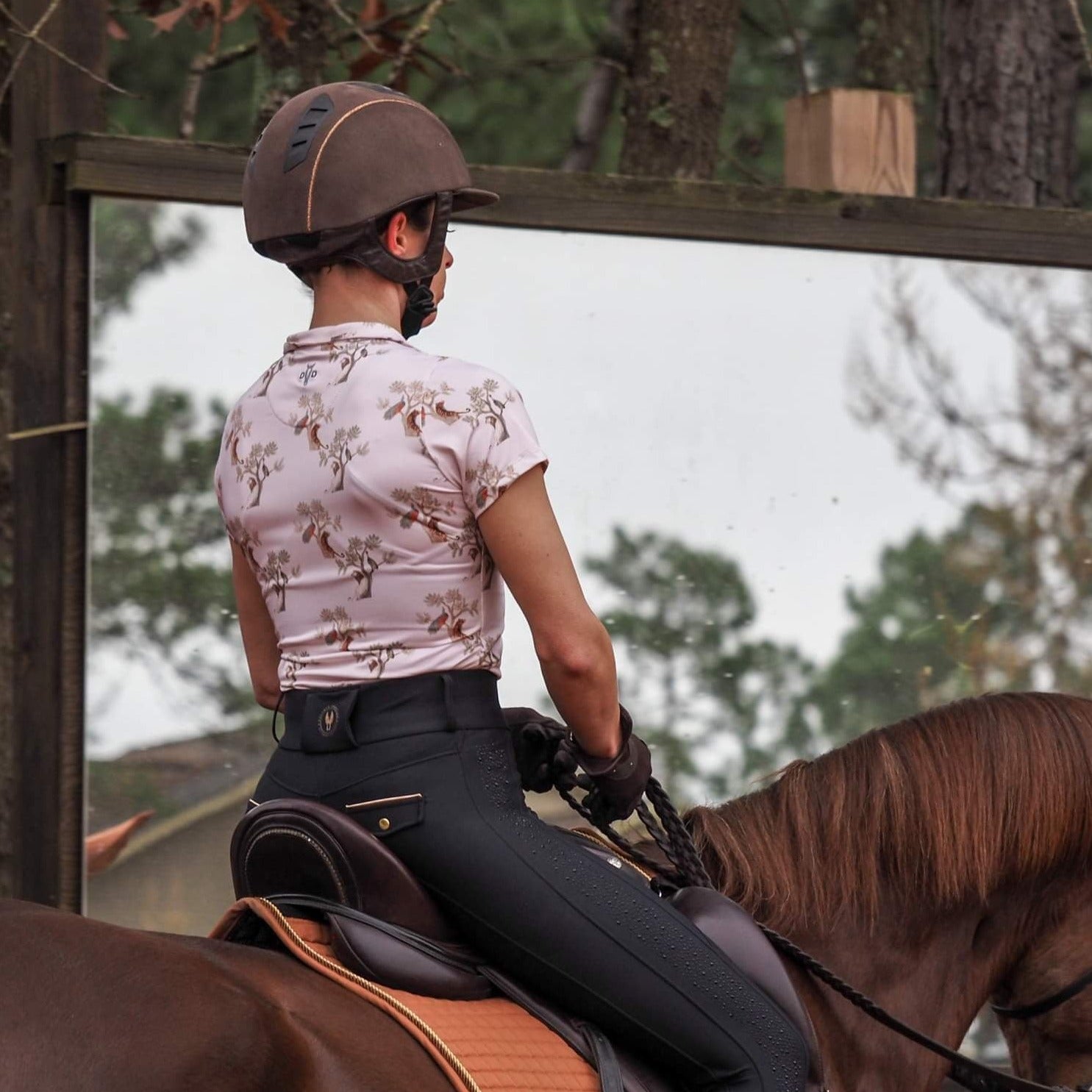 D. D. Impulsion and Straightness ANNE Short Sleeved Training Shirt