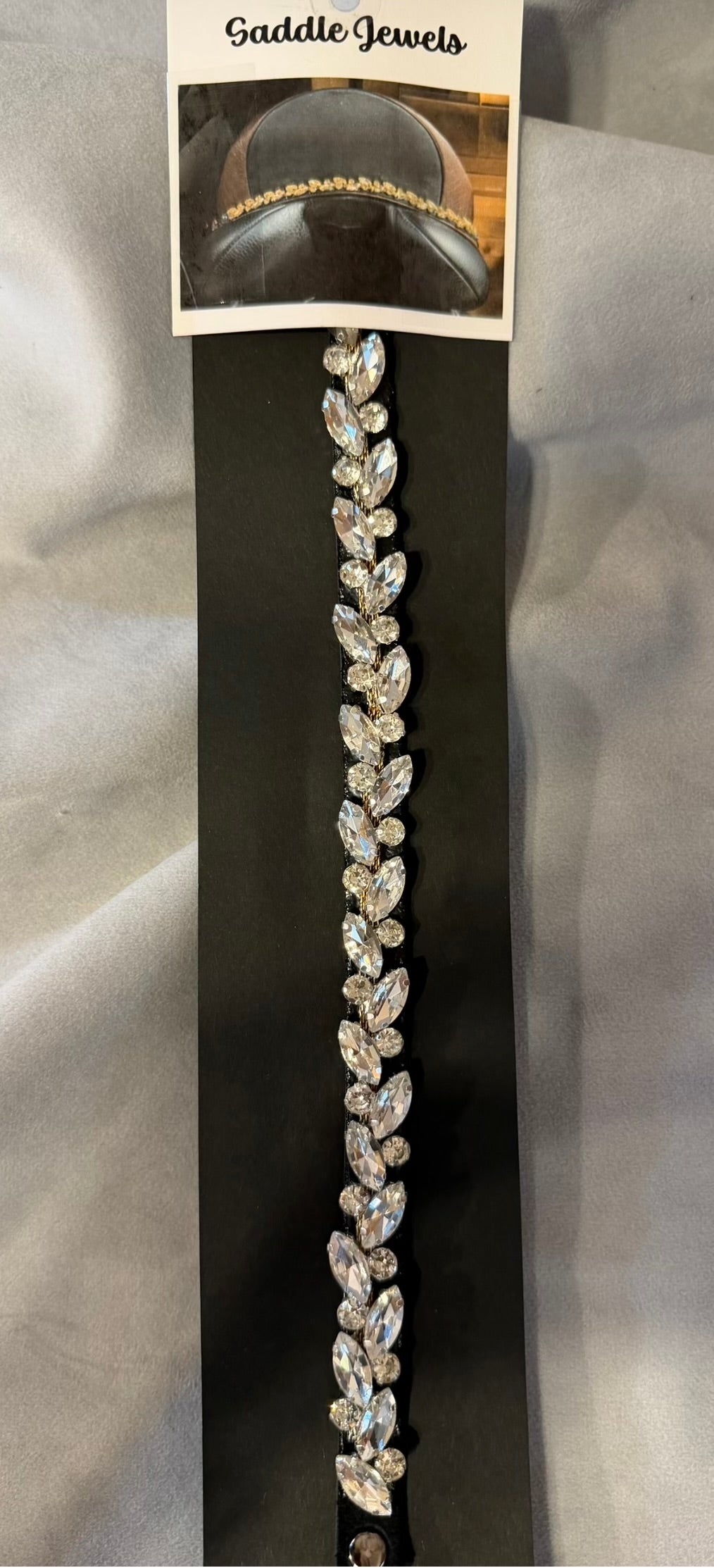 Crystal Clear Saddle Bling