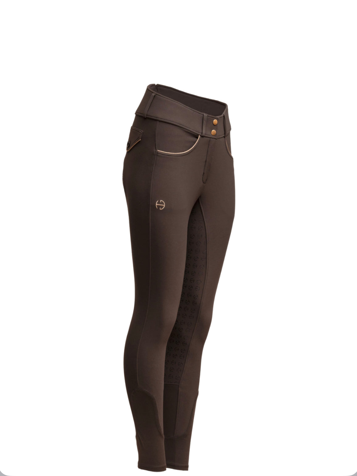 Halter Ego Evolution Full Seat Breeches - Demitasse - HIGH WAIST