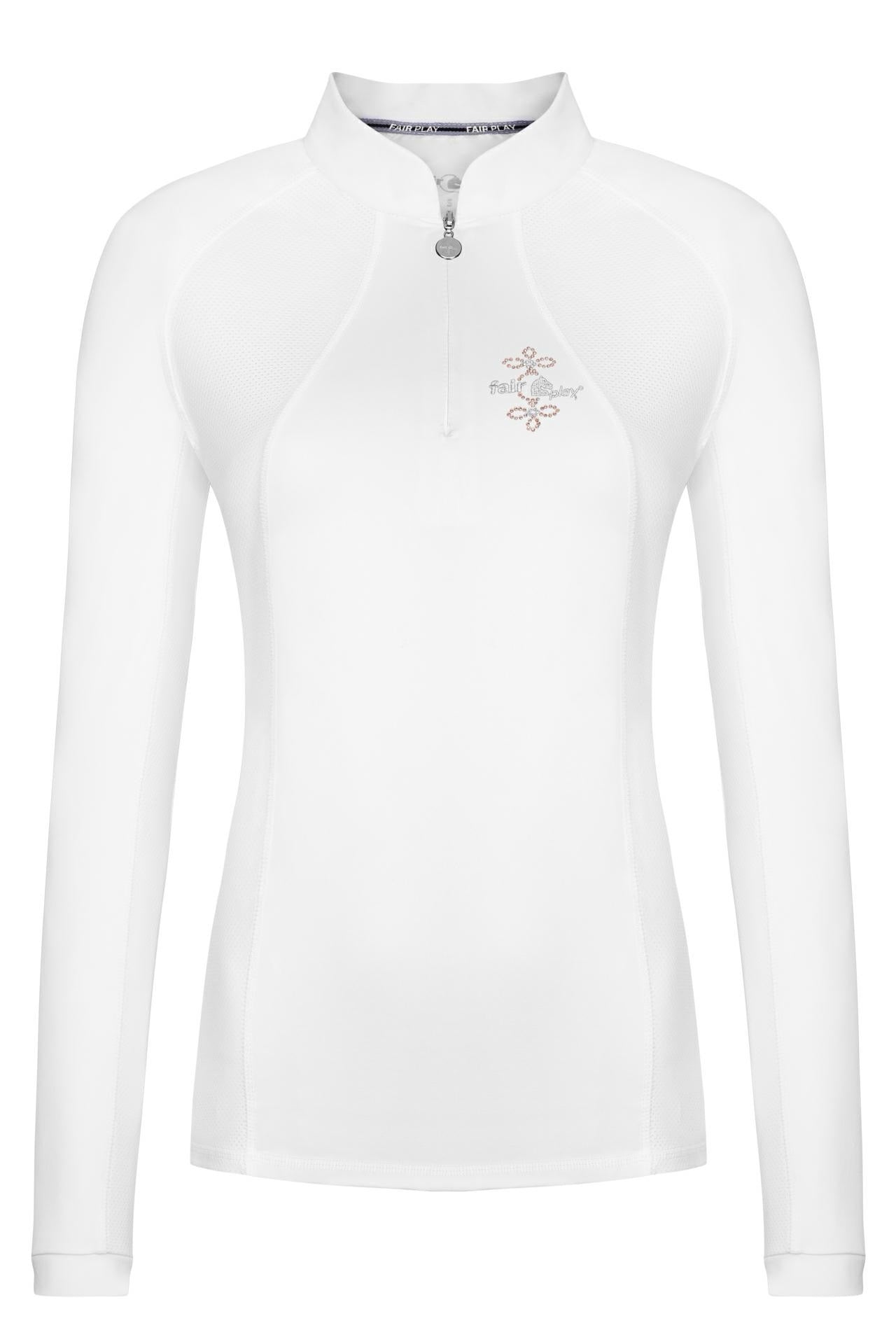 Fair Play Paula Longsleeve Shirt - White