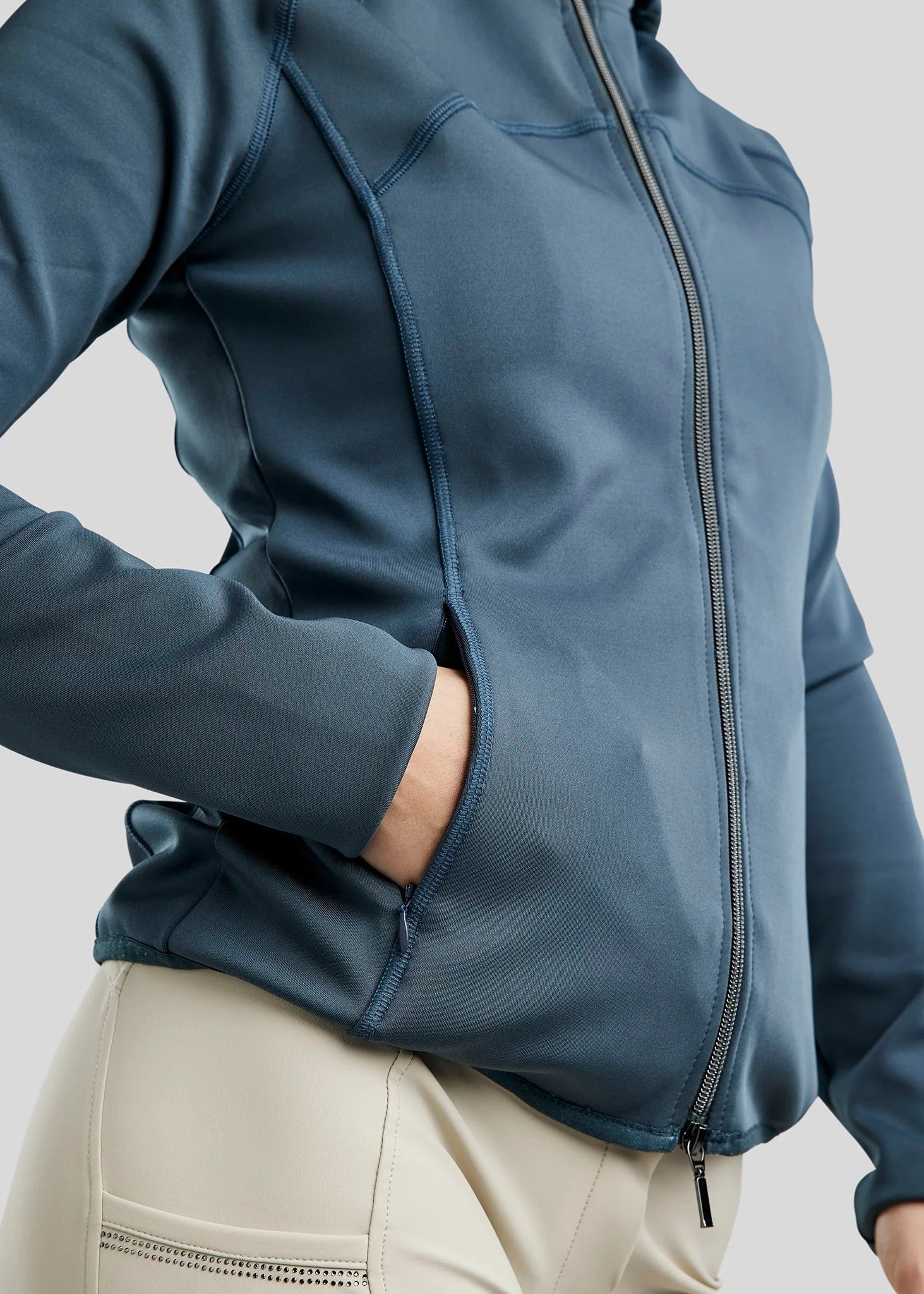 Montar MoBlair Softshell Jacket with Gun Metal Crystals