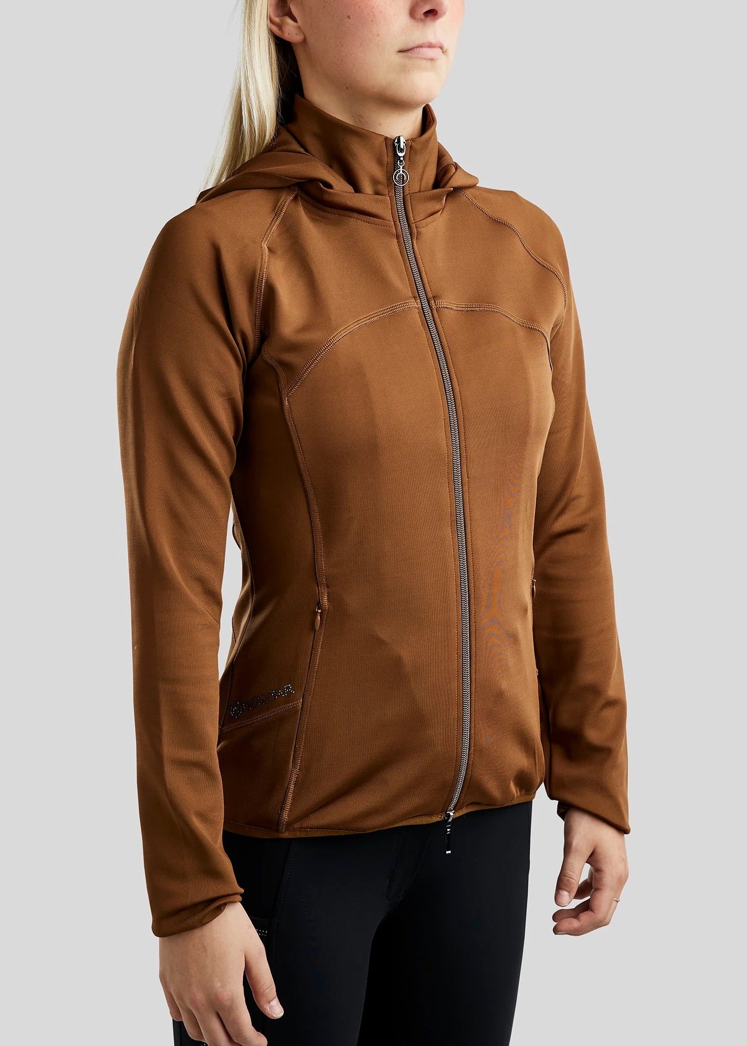 Montar MoBlair Softshell Jacket with Gun Metal Crystals
