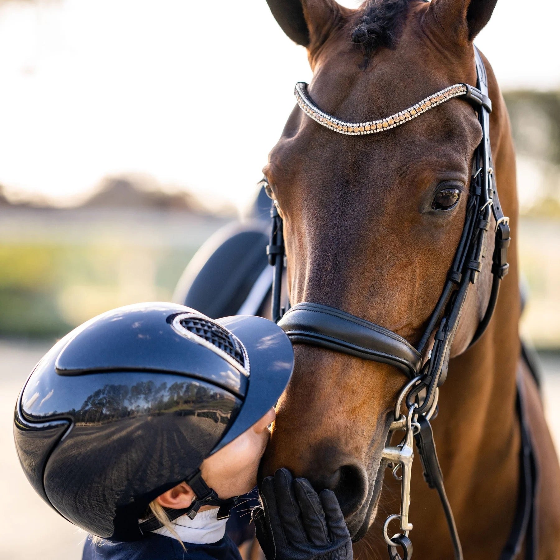 Lumiere Madeline Double Bridle - Cob