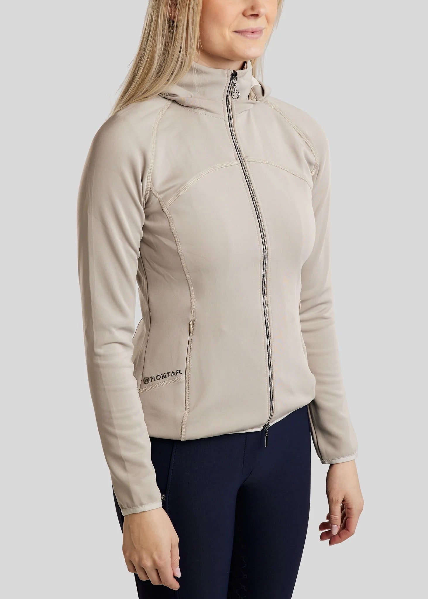 Montar MoBlair Softshell Jacket with Gun Metal Crystals