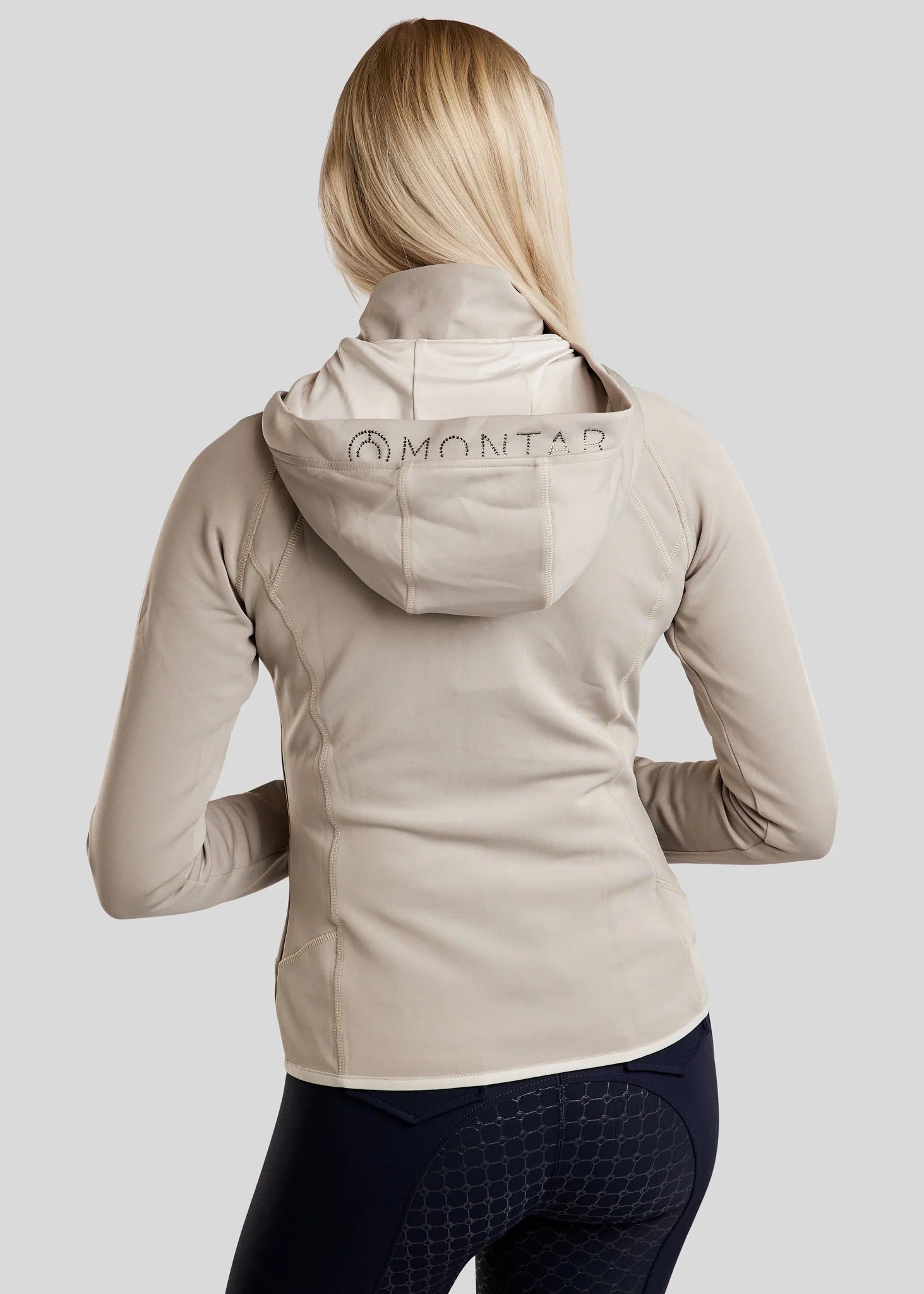 Montar MoBlair Softshell Jacket with Gun Metal Crystals