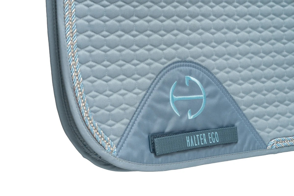 Halter Ego European Cotton Saddle Pad - Sky Blue