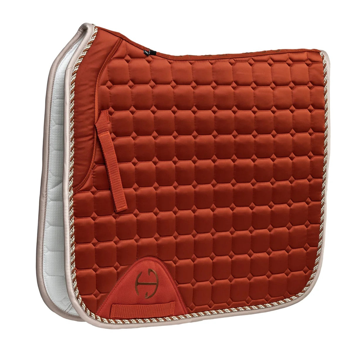 Halter Ego Satin Classic Saddle Pad - Rust