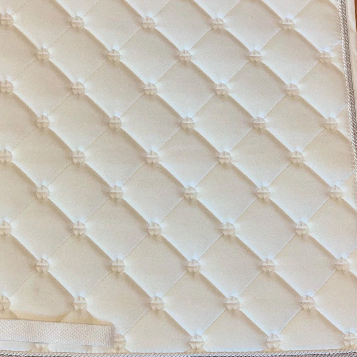 Halter Ego Luxe Competition Saddle Pad - Alabaster
