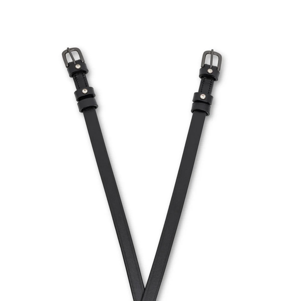 Halter Ego Brixton Black Leather Spur Straps