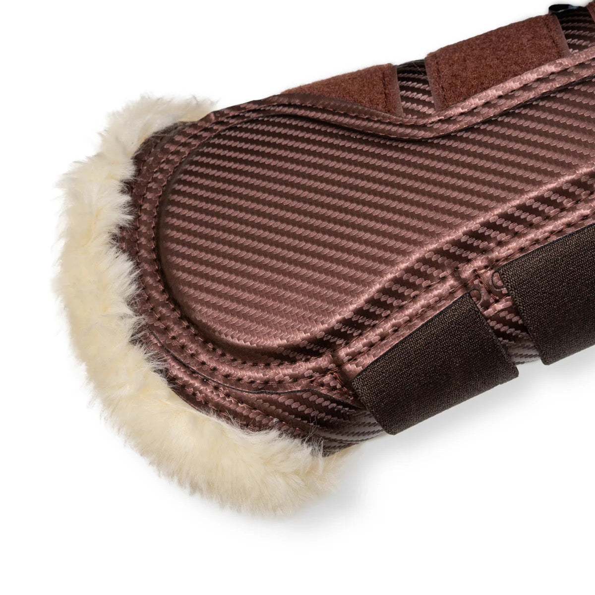 Halter Ego Carbon Tech Brushing Boots - Gilded Mocha