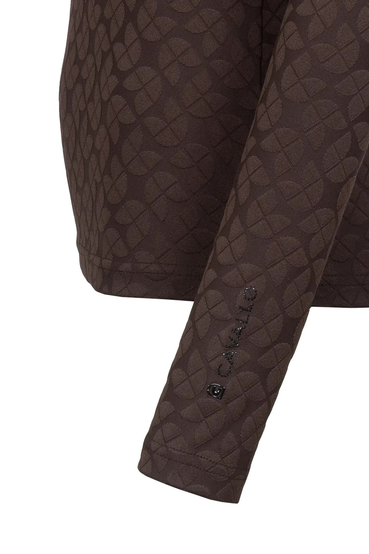 Cavallo CavalDarsha Soft Jacquard Shirt Half Zip - Cafe Noir