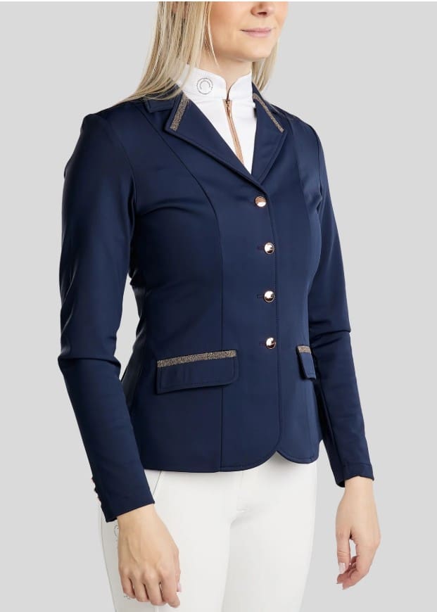 Montar MoGlenda RG Caviar Tape Competition Coat - Navy