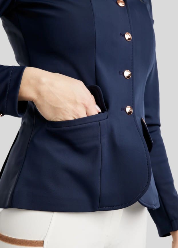 Montar MoGlenda RG Caviar Tape Competition Coat - Navy