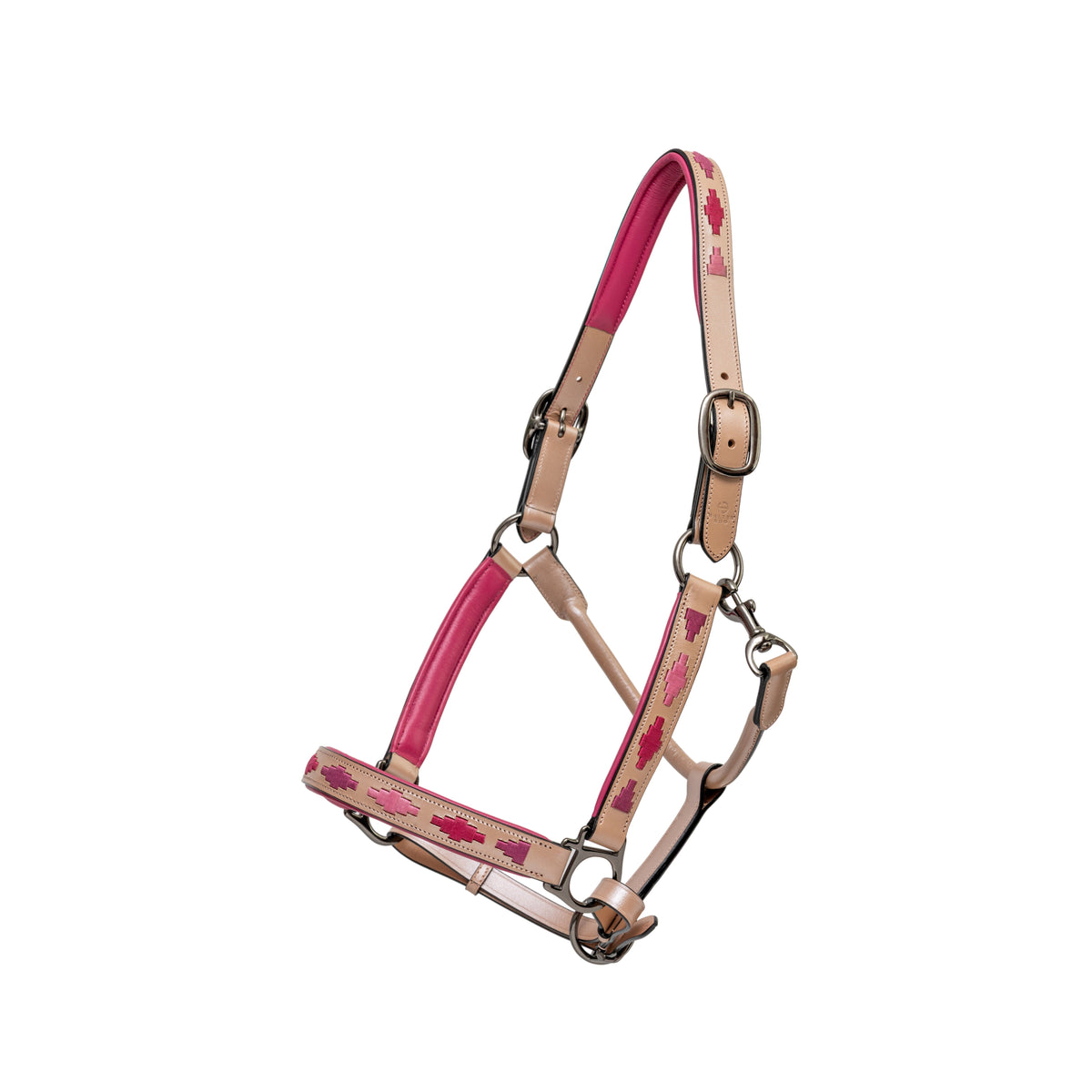 Rosé Lumière Leather Halter