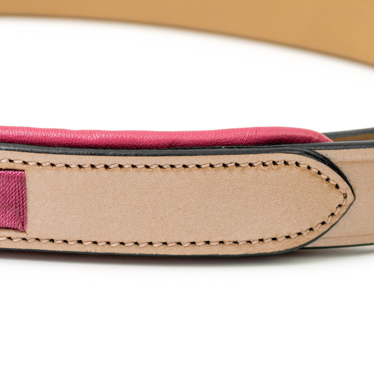 Rosé Lumière Leather Lead Shank