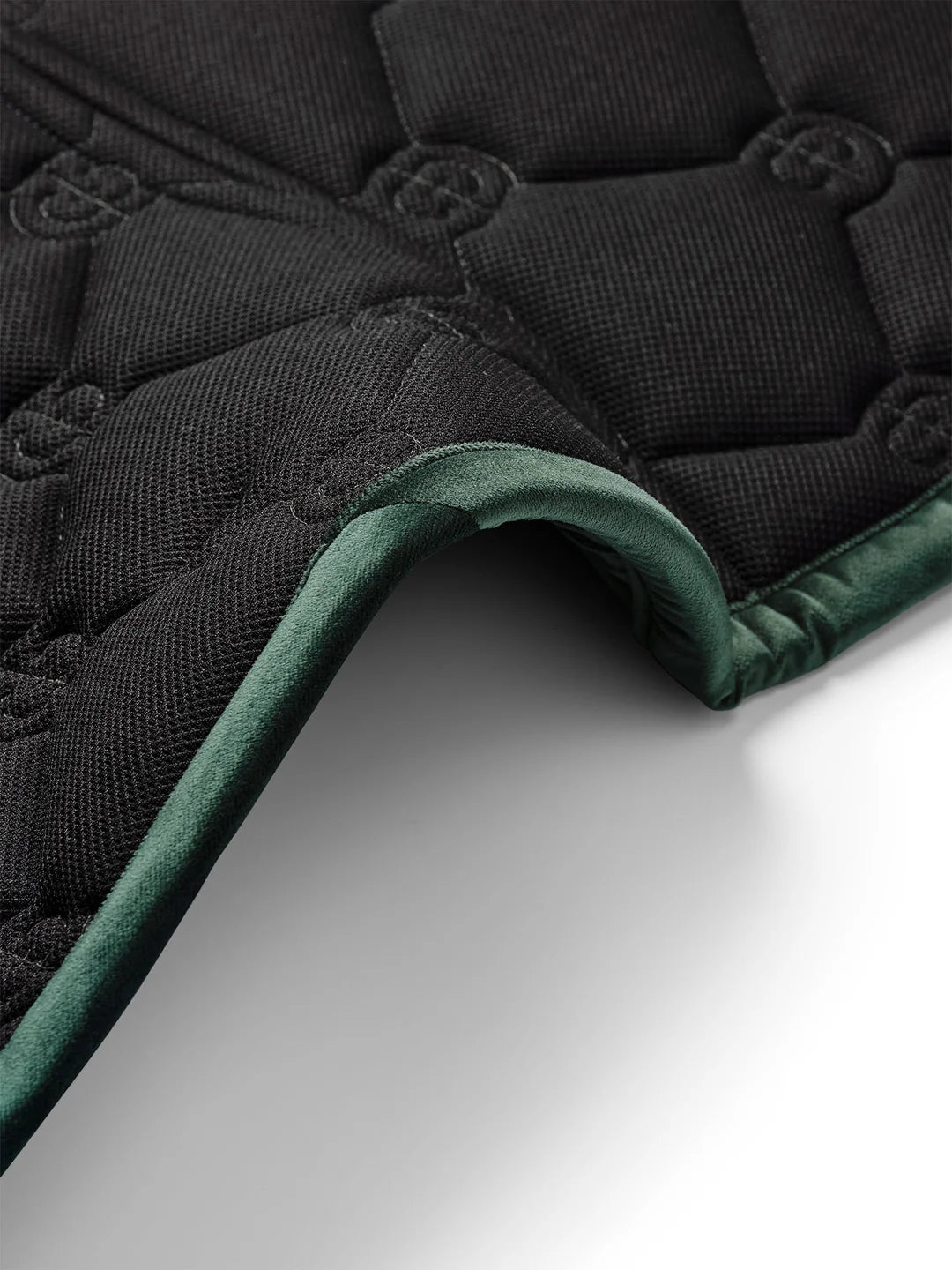 Equestrian Stockholm Velvet Pad - Sycamore Green