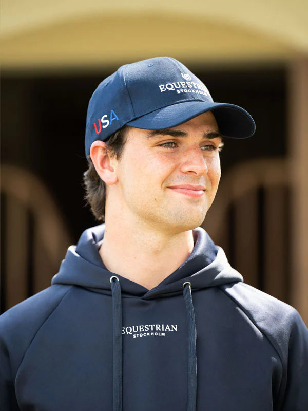 Equestrian Stockholm Navy Cap USA